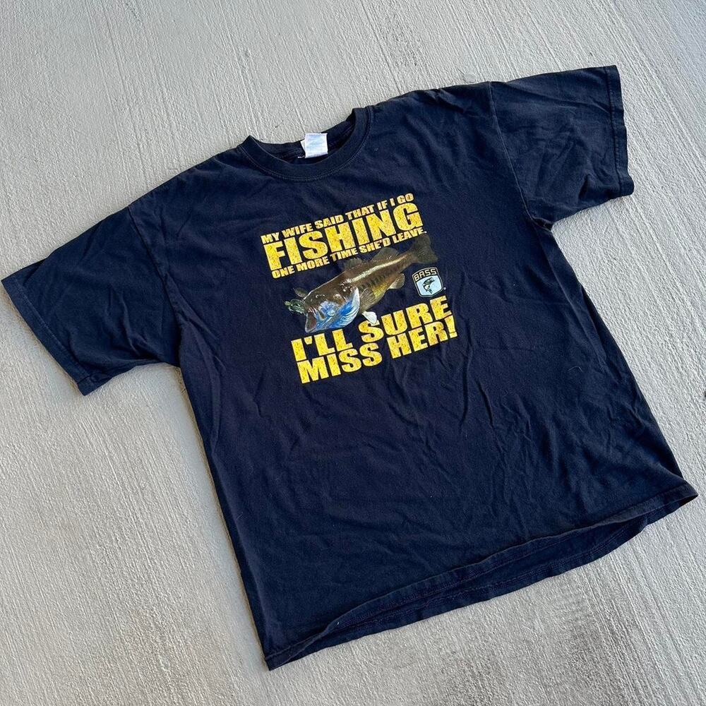 Vintage Funny Fishing Graphic Shirt